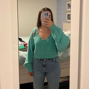 Free People Reversible Sweatshirt